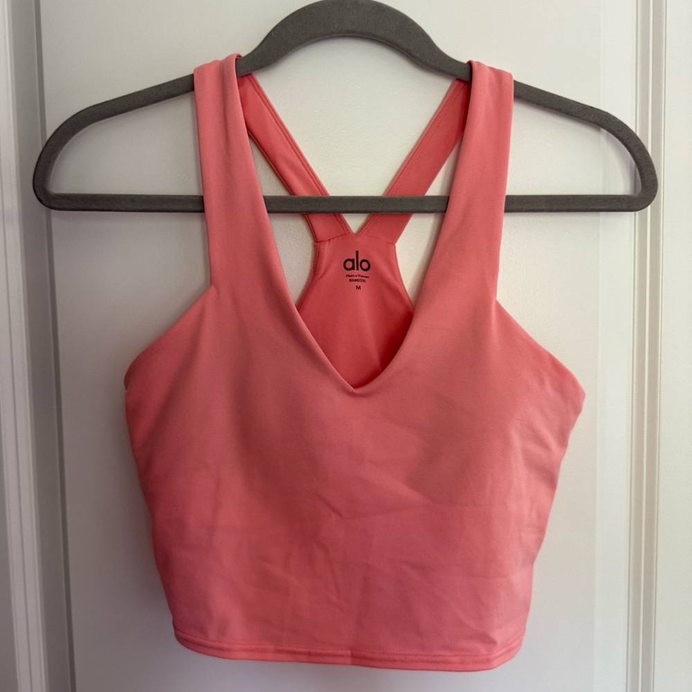 Alo airbrush real bra tank